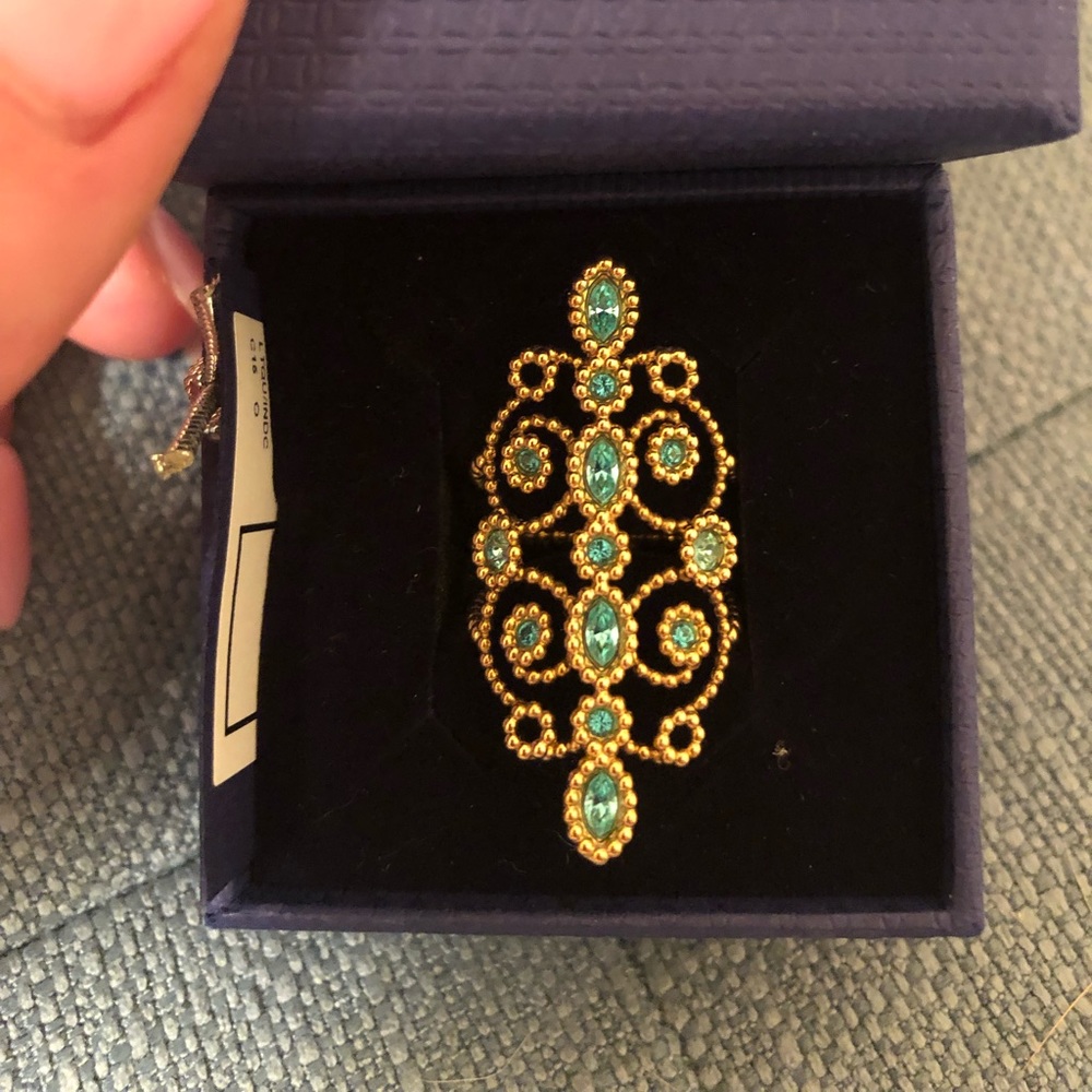 Swarovski crystal ring